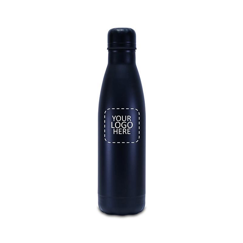 Double Walled Vaccuam Insulated Thermal Bottle Black